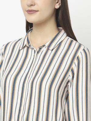 striped regular shirt - 18622004 - Standard Image - 7