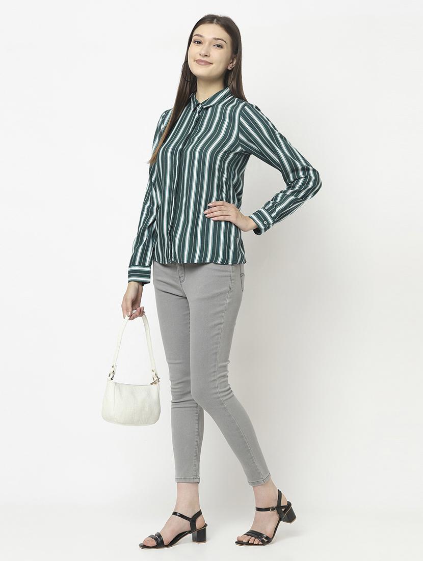 striped regular shirt - 18622021 - Zoom Image - 5