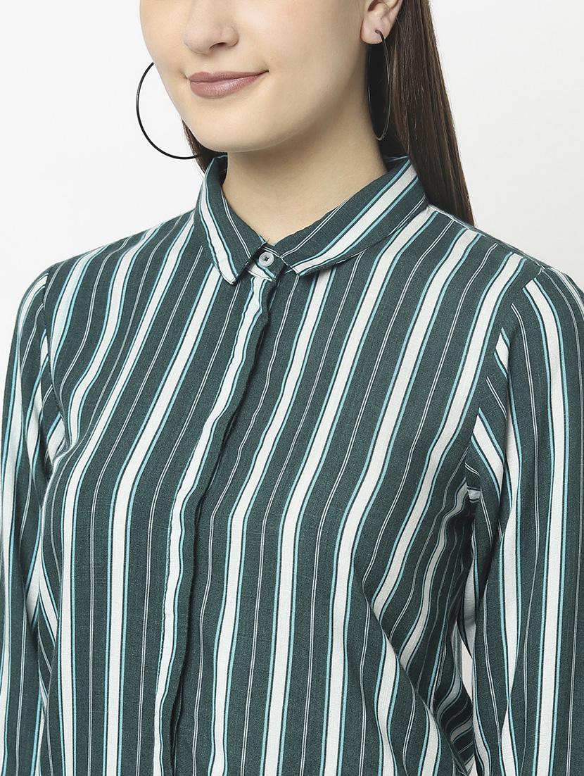 striped regular shirt - 18622021 - Zoom Image - 7