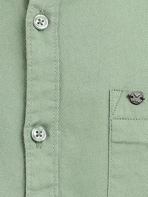 gold solid casual shirt - 18622634 - Standard Image - 4