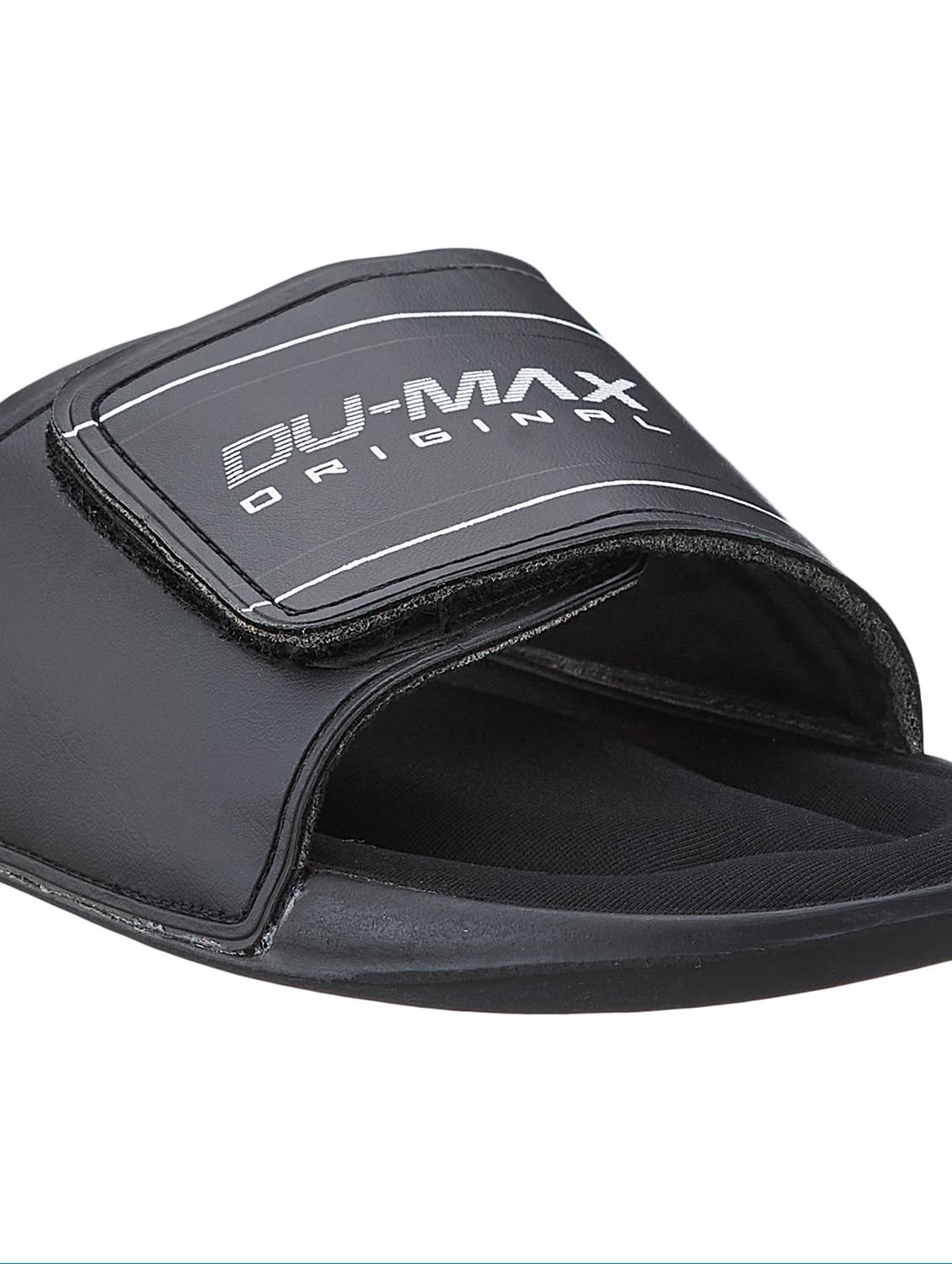 black pvc slip on flip flops - 18627707 - Zoom Image - 5