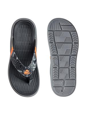 black pu slip on flip flops - 18627712 - Standard Image - 5