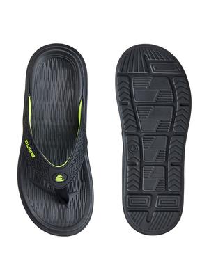 black pvc slip on flip flops - 18627714 - Standard Image - 5