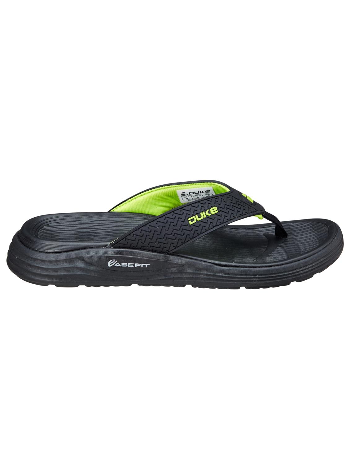 black pvc slip on flip flops - 18627714 - Zoom Image - 3