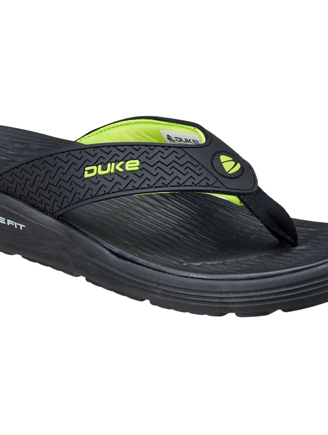 black pvc slip on flip flops - 18627714 - Zoom Image - 6
