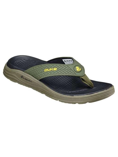 green pvc slip on flip flops - 18627716 - Standard Image - 1
