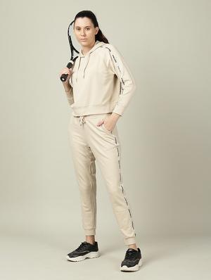 hooded neck solid sweatshirt - 18628035 - Standard Image - 4