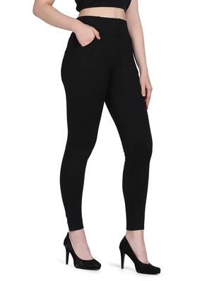 high rise solid jegging - 18637120 - Standard Image - 2