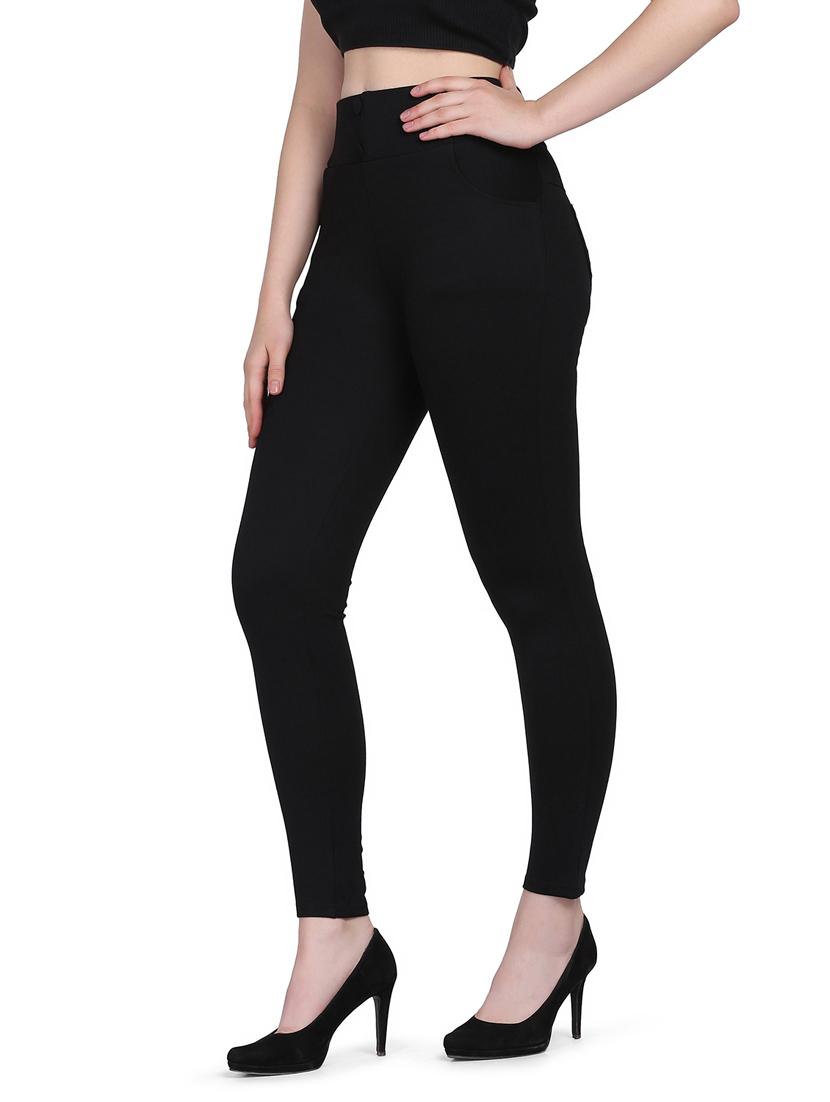 high rise solid jegging - 18637120 - Zoom Image - 3