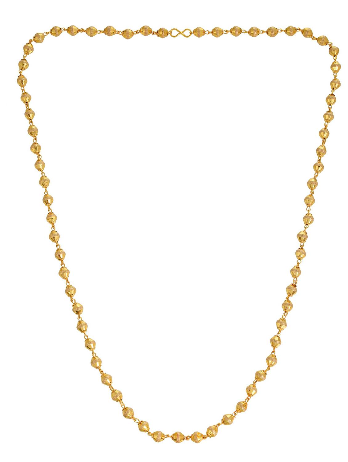 gold plated chain necklace - 18637408 - Zoom Image - 2