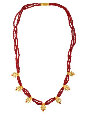 gold plated mangalsutra - 18637493 - Standard Image - 2