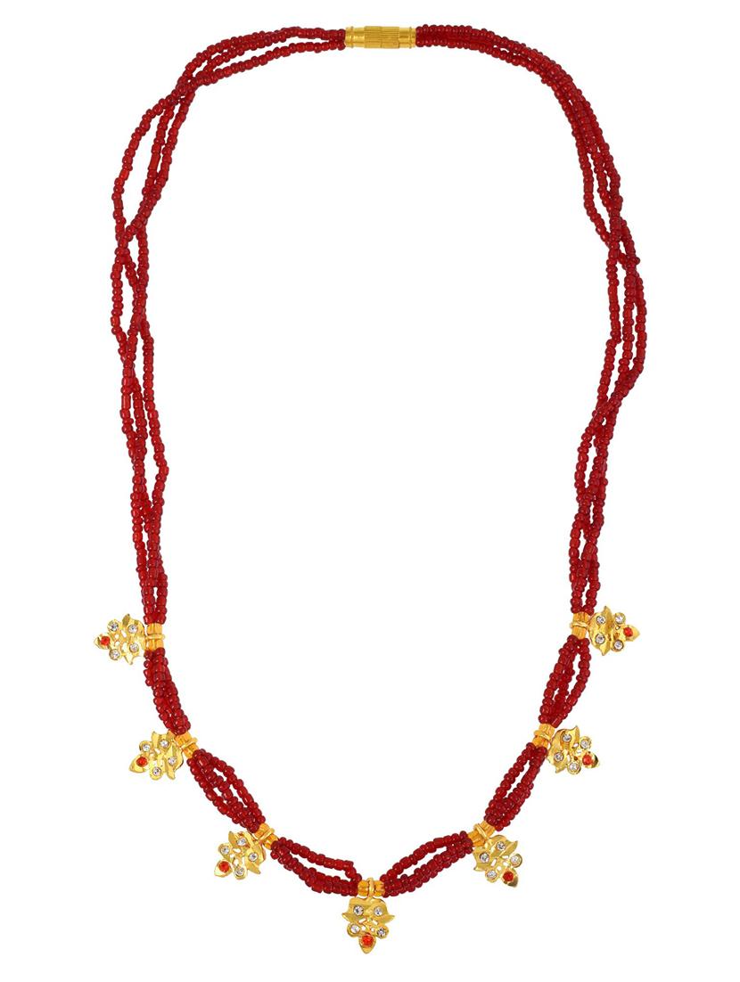 gold plated mangalsutra - 18637493 - Zoom Image - 2