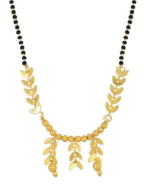 gold plated mangalsutra - 18637499 - Standard Image - 3