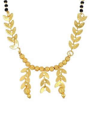 gold plated mangalsutra - 18637499 - Standard Image - 4