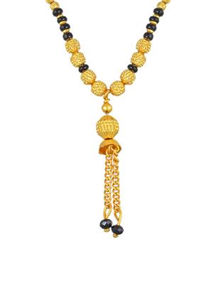 gold plated mangalsutra - 18637502 - Standard Image - 3