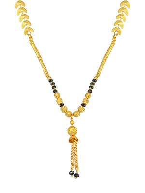 gold plated mangalsutra - 18637502 - Standard Image - 4