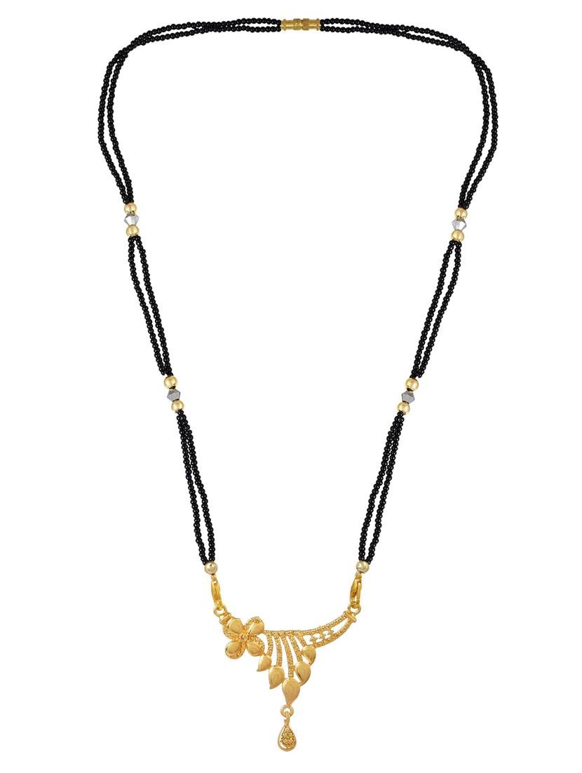 gold metal mangalsutra - 18637504 - Zoom Image - 2