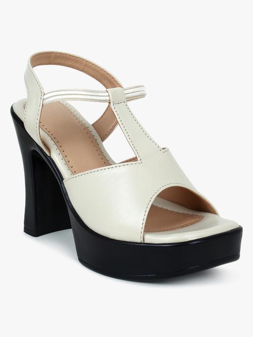 women solid ankle strap sandal - 18640197 - Standard Image - 1