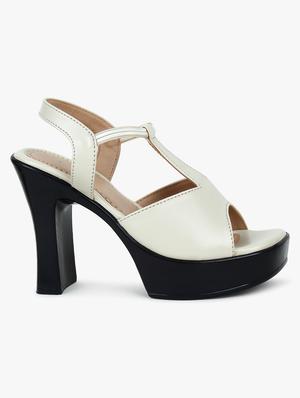 women solid ankle strap sandal - 18640197 - Standard Image - 2