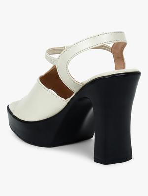 women solid ankle strap sandal - 18640197 - Standard Image - 3