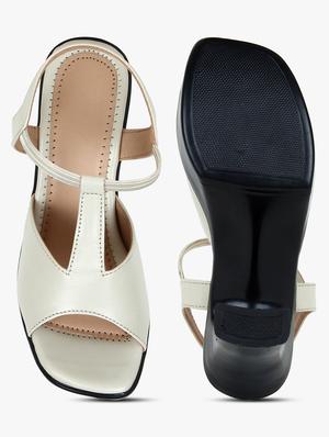 women solid ankle strap sandal - 18640197 - Standard Image - 4