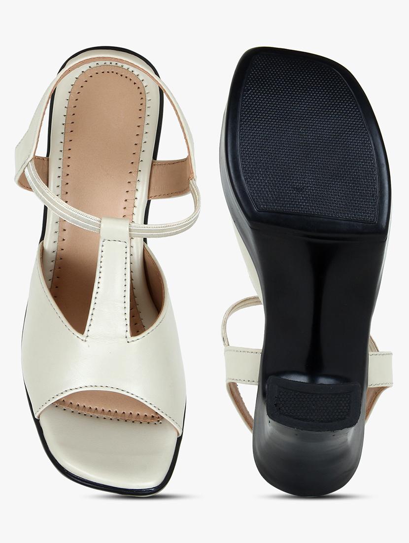 women solid ankle strap sandal - 18640197 - Zoom Image - 4