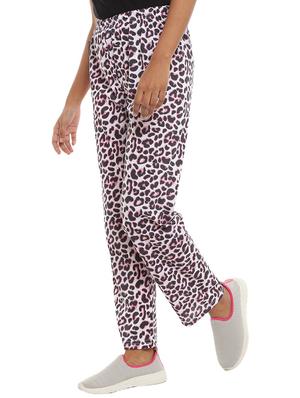 printed mid rise full length pajama - 18640268 - Standard Image - 2