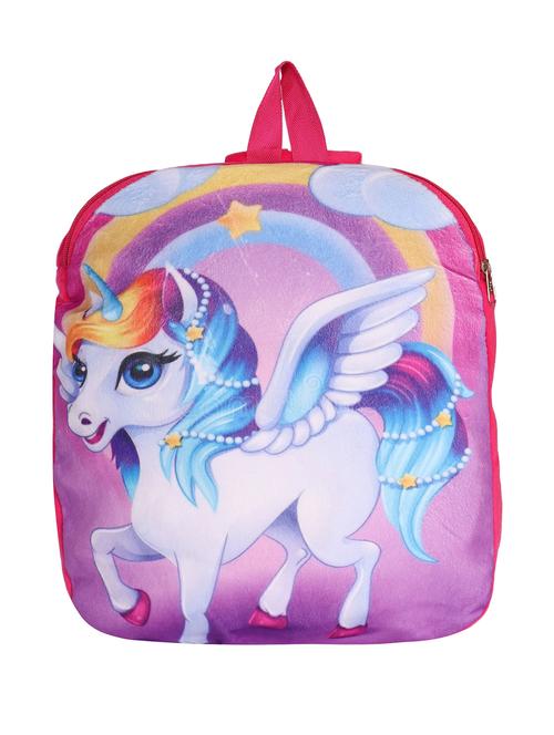 girls printed school bag - 18641646 - Standard Image - 1