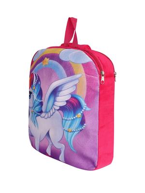 girls printed school bag - 18641646 - Standard Image - 5