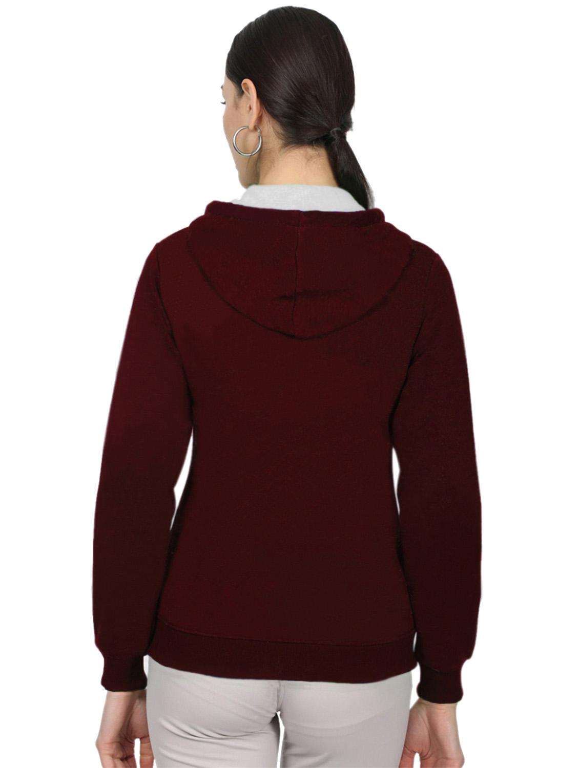 zip up hooded sweatshirt - 18642430 - Zoom Image - 3