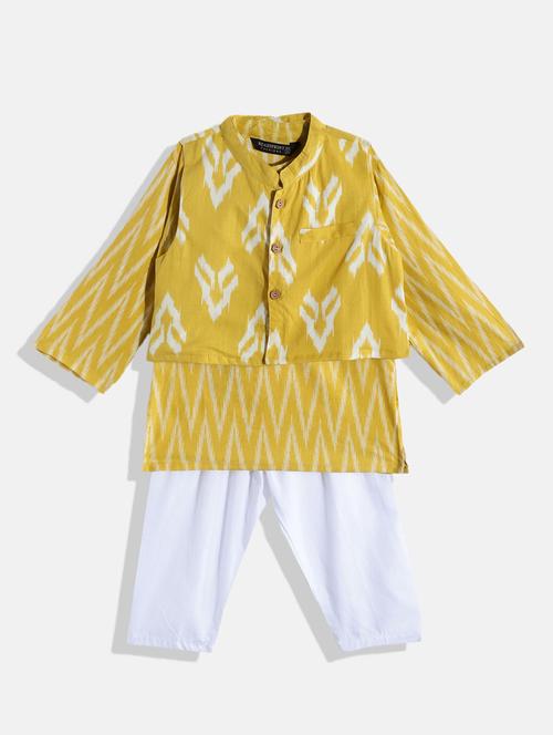 boys printed kurta sets - 18645127 - Standard Image - 1