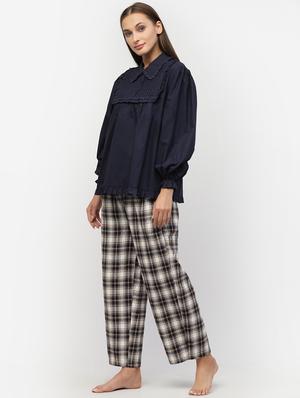 printed nightwear pajama set - 18645133 - Standard Image - 2