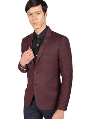 solid single breasted formal blazer - 18645427 - Standard Image - 6