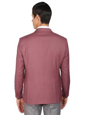solid single breasted formal blazer - 18645433 - Standard Image - 4