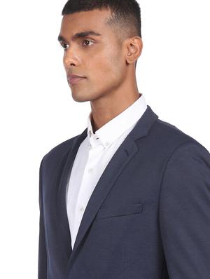 solid single breasted formal blazer - 18645805 - Standard Image - 6