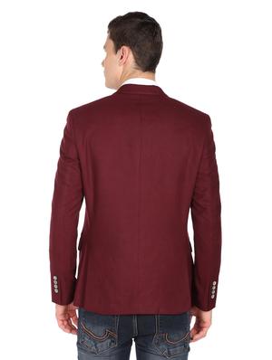 solid single breasted formal blazer - 18645812 - Standard Image - 4