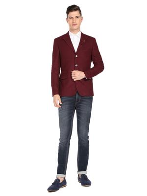 solid single breasted formal blazer - 18645812 - Standard Image - 5