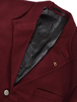 solid single breasted formal blazer - 18645812 - Standard Image - 6