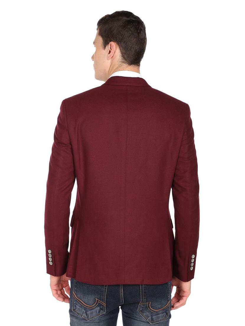 solid single breasted formal blazer - 18645812 - Zoom Image - 4