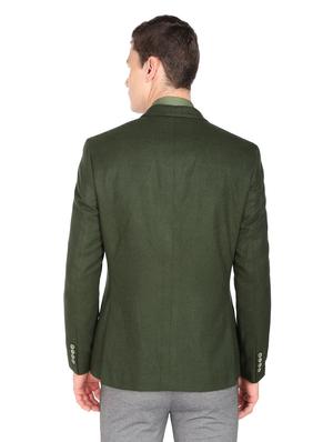 checkered single breasted formal blazer - 18645813 - Standard Image - 3