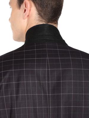 checkered single breasted formal blazer - 18645815 - Standard Image - 6
