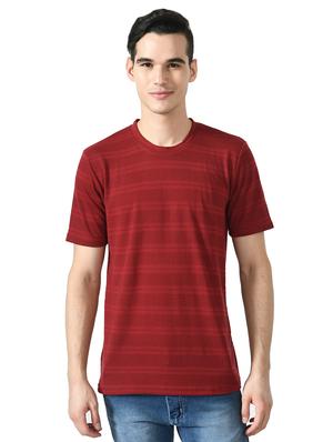round neck striped t-shirt - 18646855 - Standard Image - 2