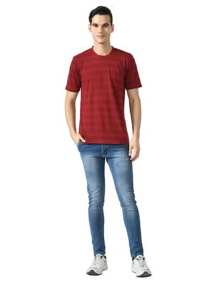 round neck striped t-shirt - 18646855 - Standard Image - 4