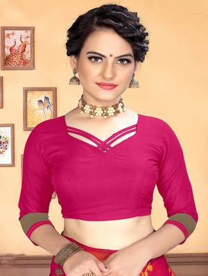 jacquard work jamdani saree with blouse - 18649516 - Standard Image - 3