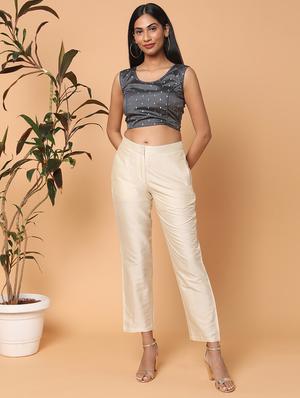 self design regular blouse - 18650940 - Standard Image - 5