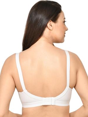 solid non padded regular bra - 18658296 - Standard Image - 3