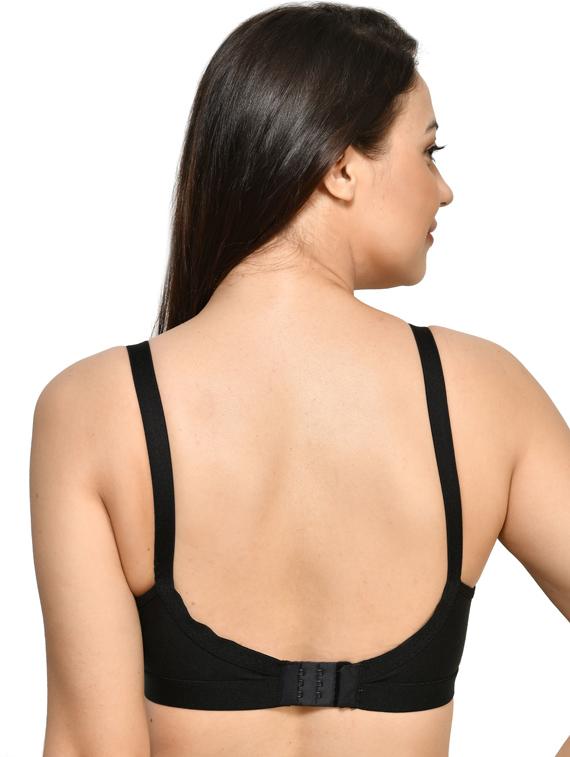 solid non padded regular bra - 18658367 - Zoom Image - 3