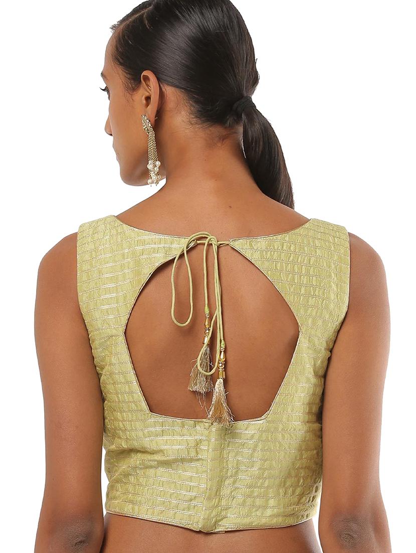 self design regular blouse - 18658899 - Zoom Image - 2
