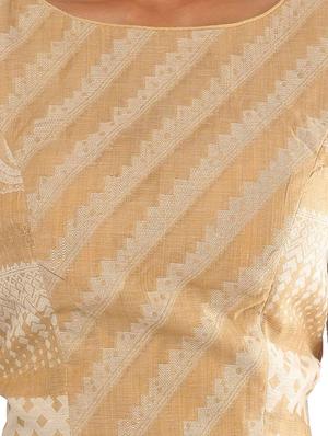 boat neck printed blouse - 18658905 - Standard Image - 3