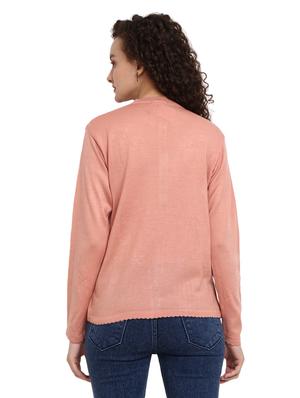 button up wool cardigan - 18687955 - Standard Image - 3